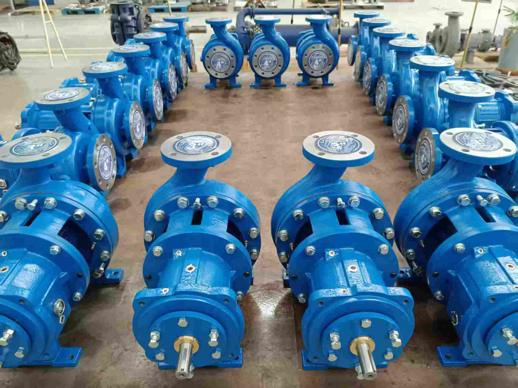 Успешна испорака и претстојна испорака на 20 пумпи за хемиски процеси до европски клиент